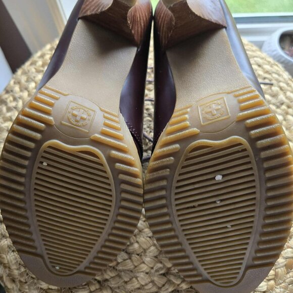 Dr. Martens OFIRA Women's Brown/Burgundy/Oxblood Heeled shoes | US 9 | stiletto - Picture 6 of 7